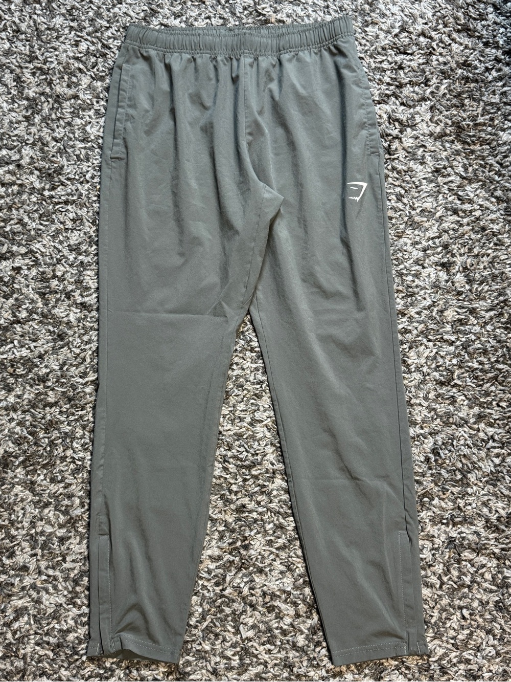 Gymshark Grey Men's Joggers with Subtle Logo